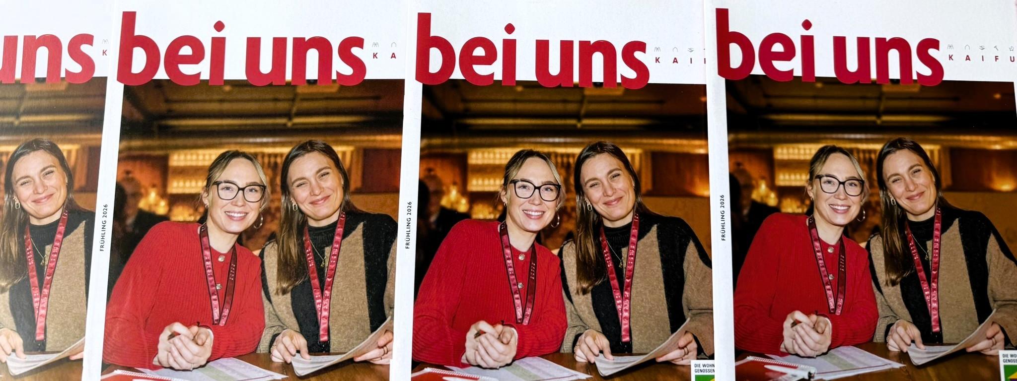 Man sieht Frühlingsausgabe der bei uns 2026